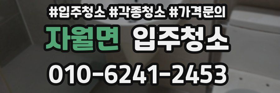 자월면 이사청소