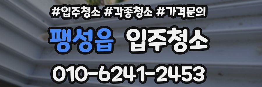 팽성읍 이사청소