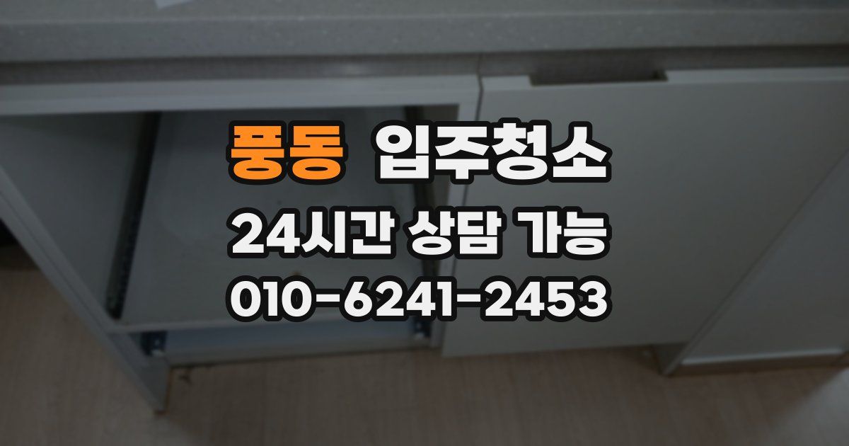 풍동 입주청소