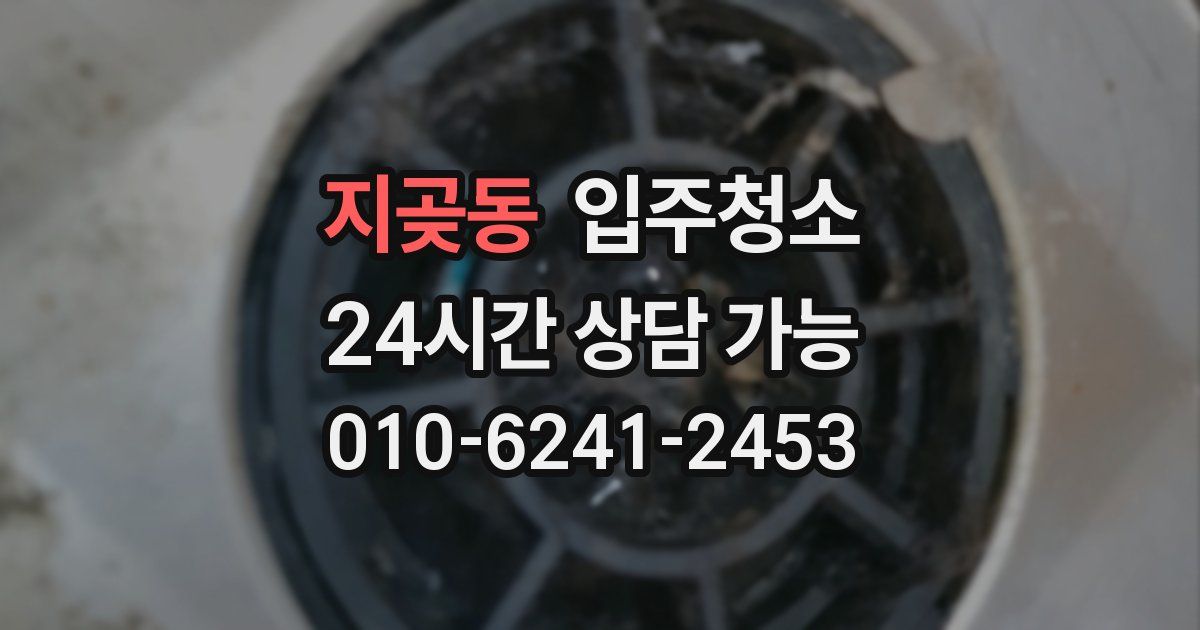 지곶동 입주청소