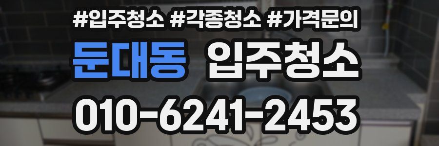 둔대동 이사청소