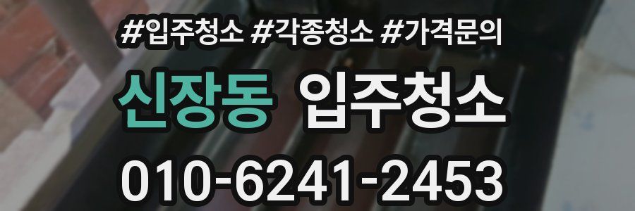 신장동 이사청소