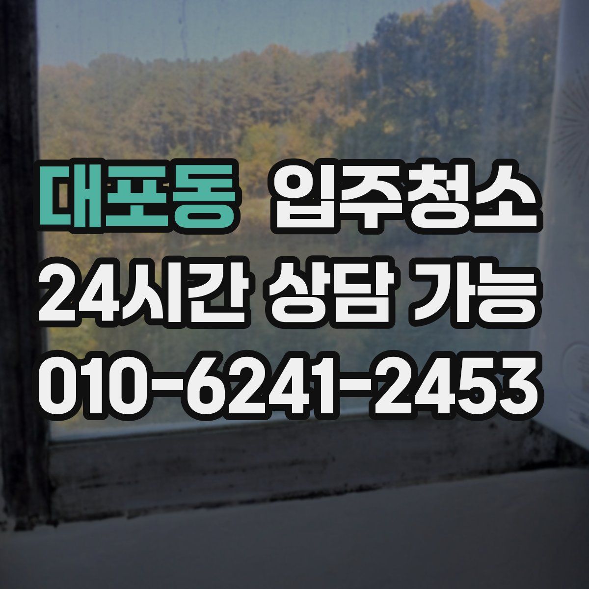 대포동 원룸청소