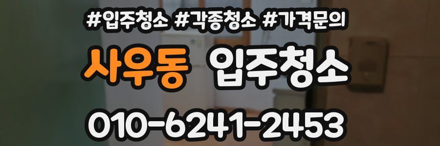 사우동 이사청소