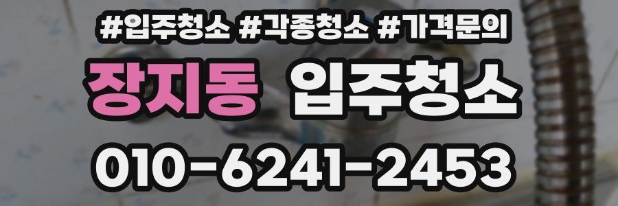 장지동 이사청소