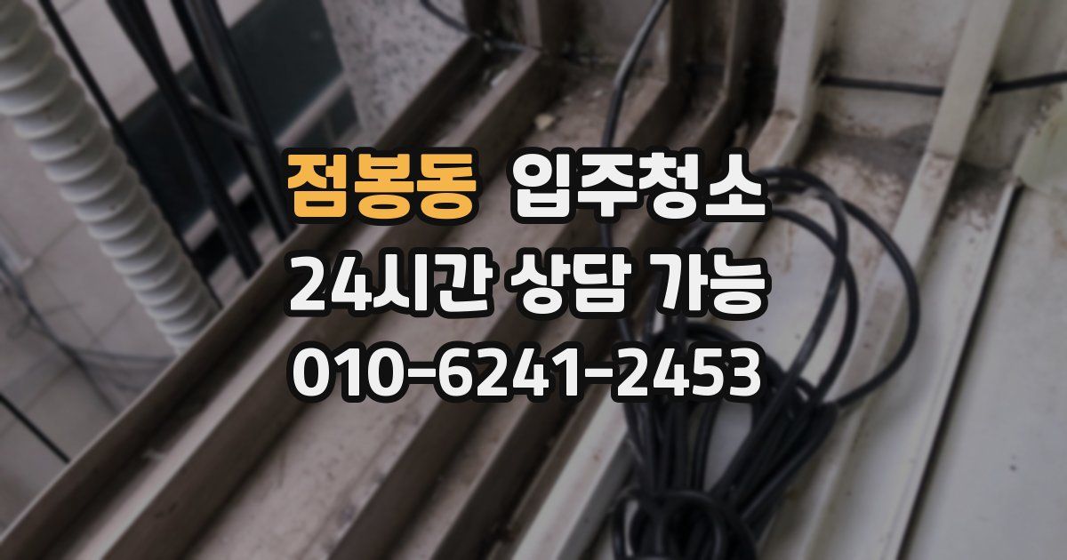 점봉동 입주청소