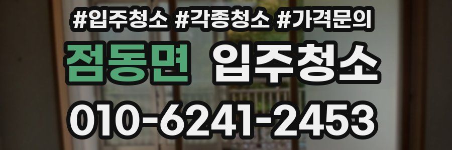 점동면 이사청소