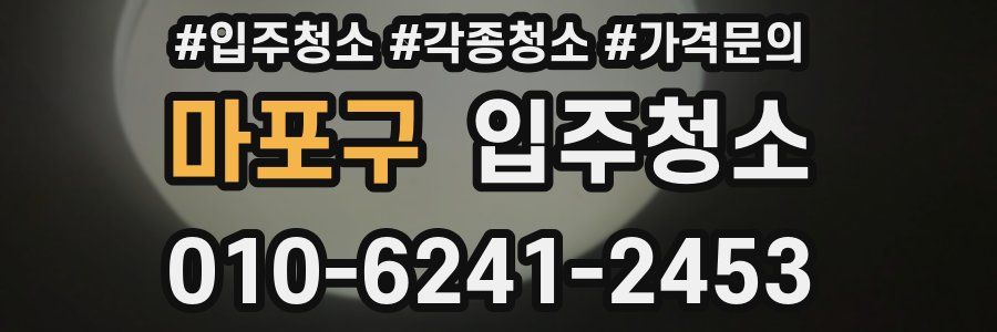 마포구 이사청소