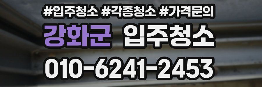 강화군 이사청소