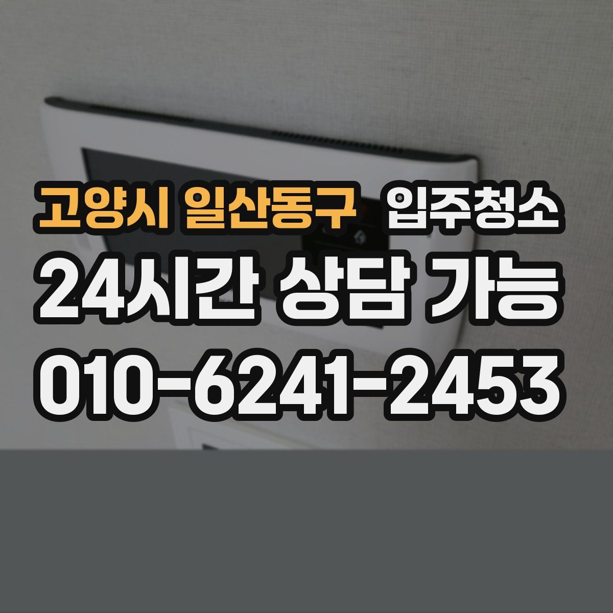고양시 일산동구 원룸청소