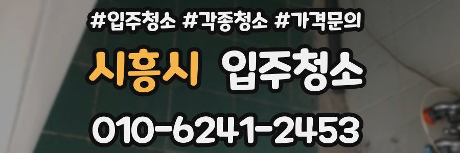 시흥시 이사청소