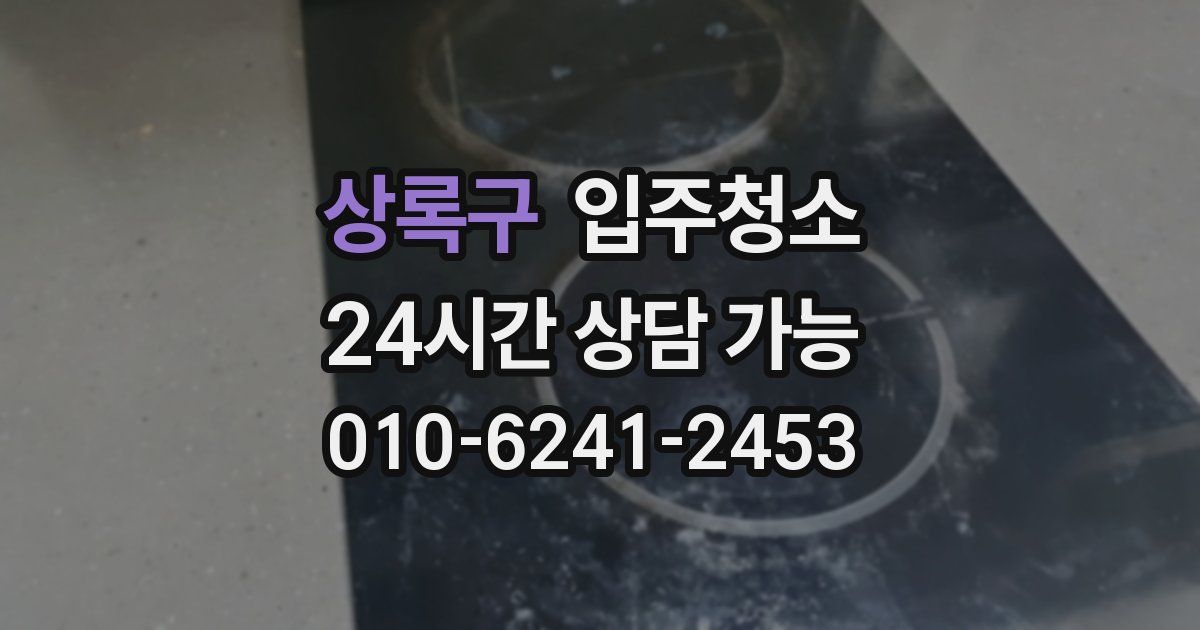 상록구 입주청소