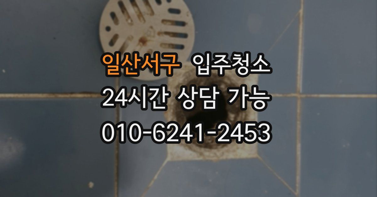 일산서구 입주청소