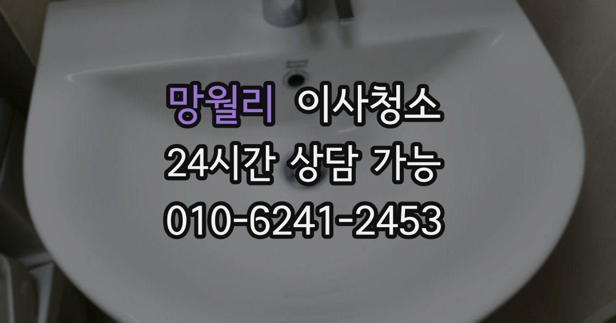 망월리 입주청소