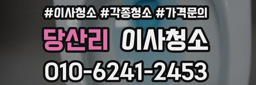 당산리 이사청소