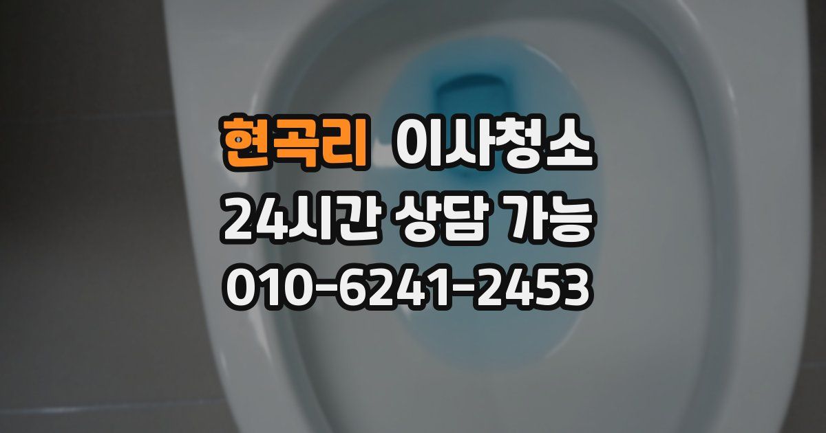 현곡리 입주청소