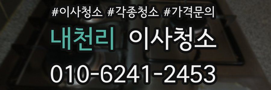 내천리 이사청소