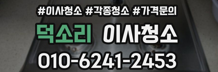 덕소리 이사청소