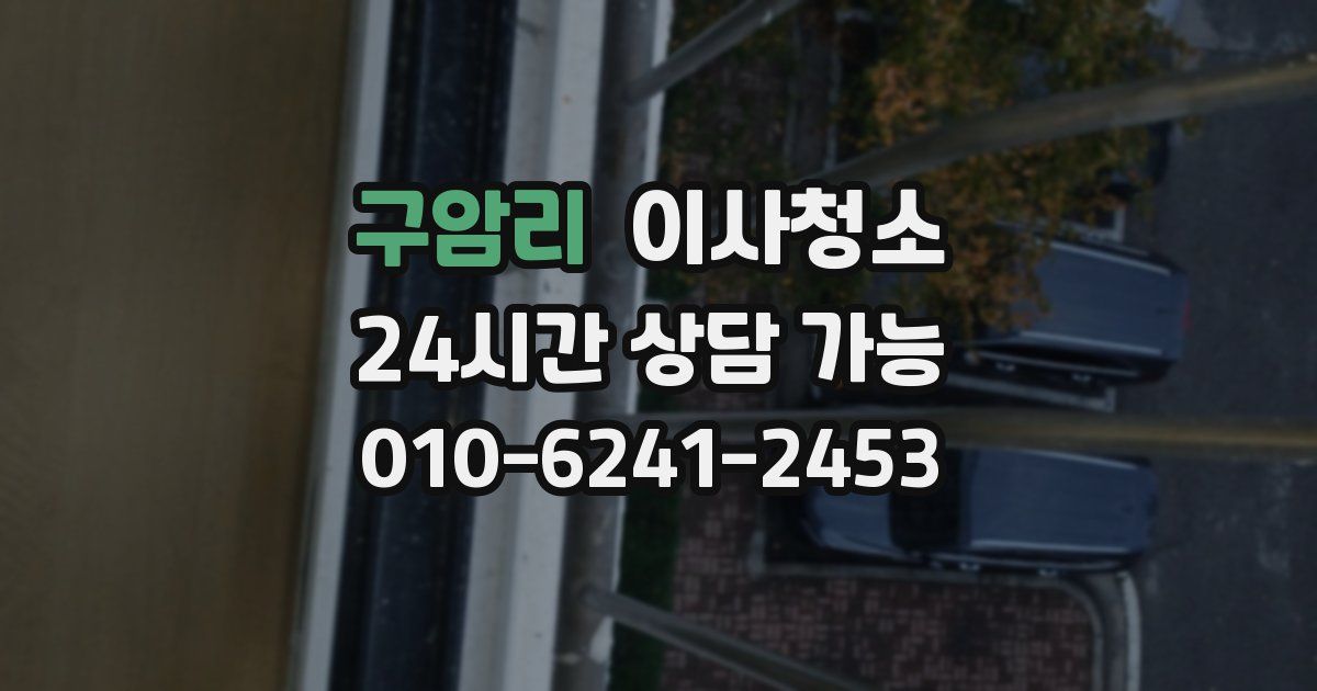 구암리 입주청소