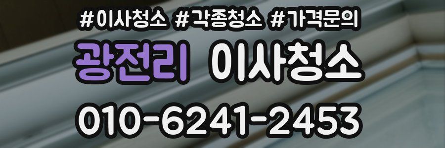 광전리 이사청소