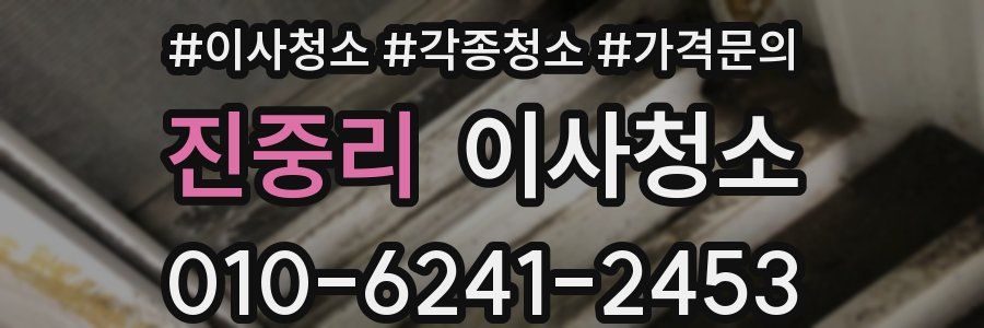 진중리 이사청소