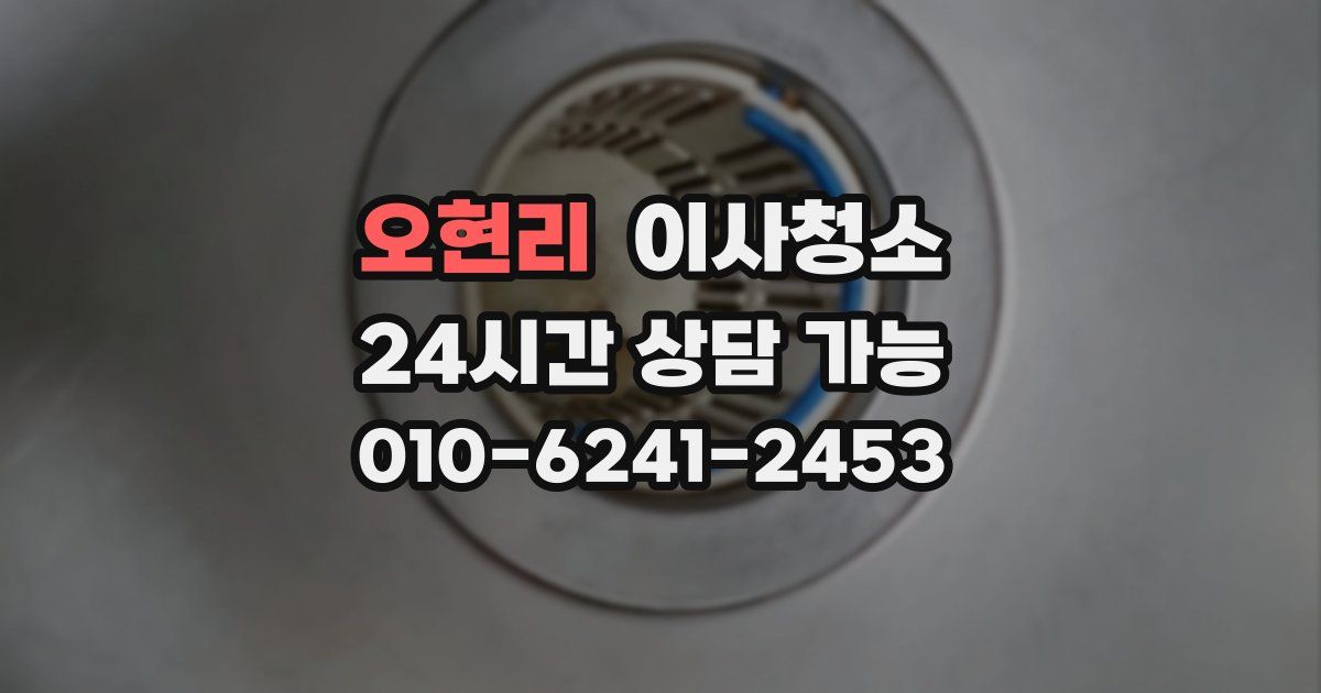 오현리 입주청소