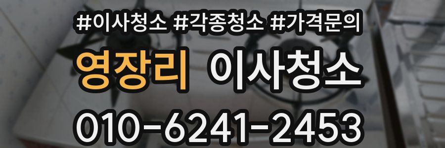 영장리 이사청소