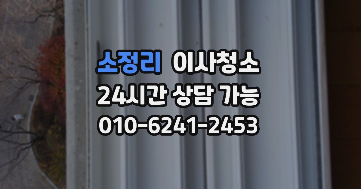 소정리 입주청소