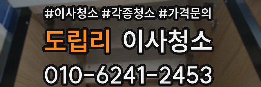 도립리 이사청소