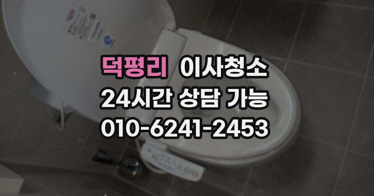 덕평리 입주청소