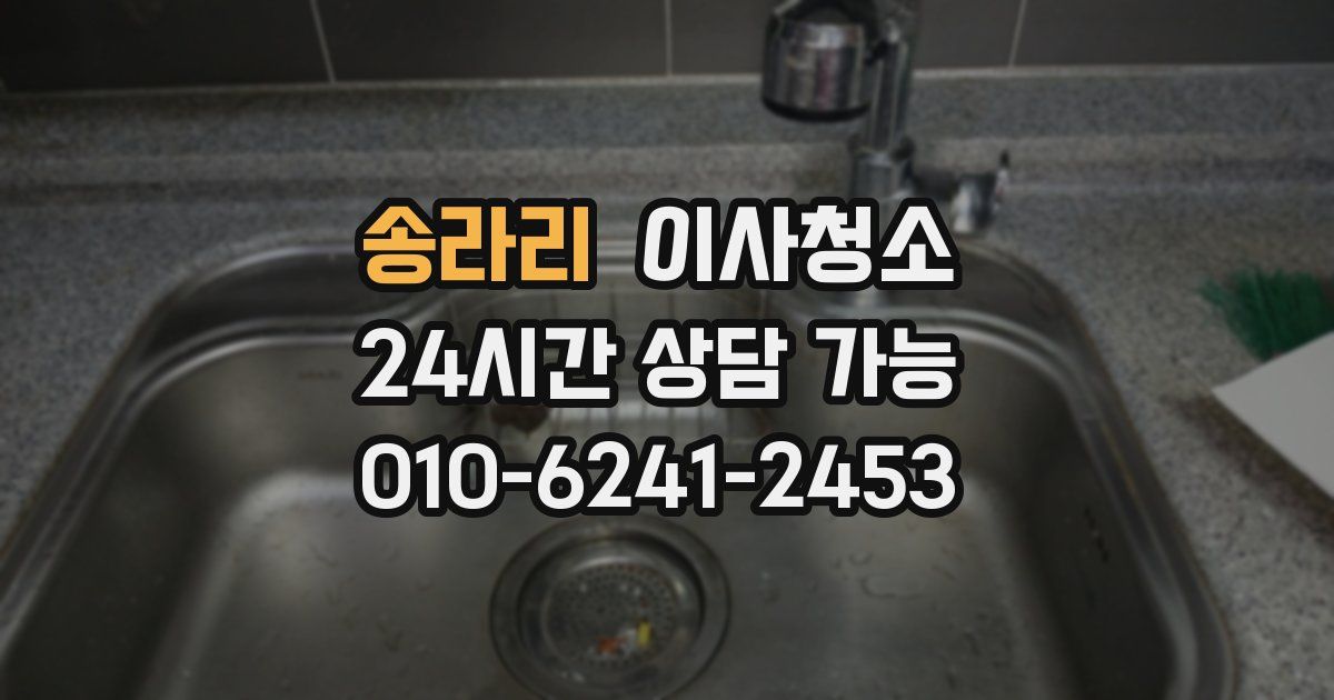 송라리 입주청소