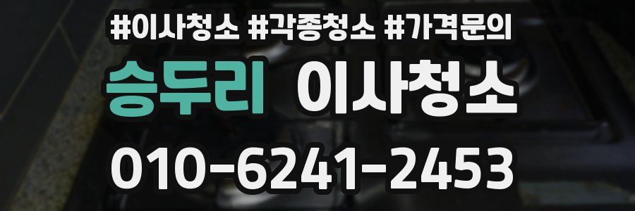 승두리 이사청소