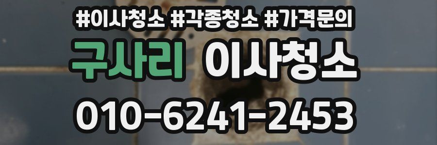 구사리 이사청소