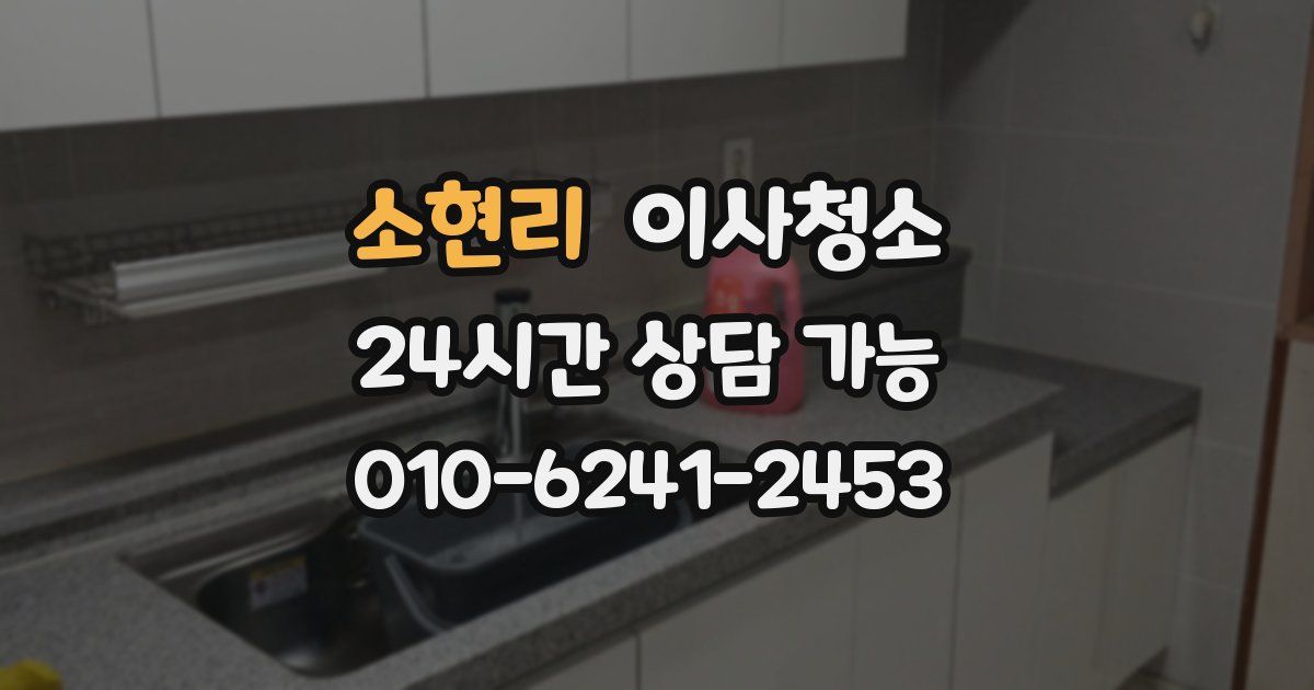 소현리 입주청소