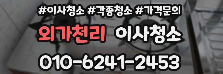 외가천리 이사청소