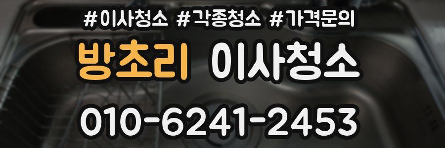 방초리 이사청소