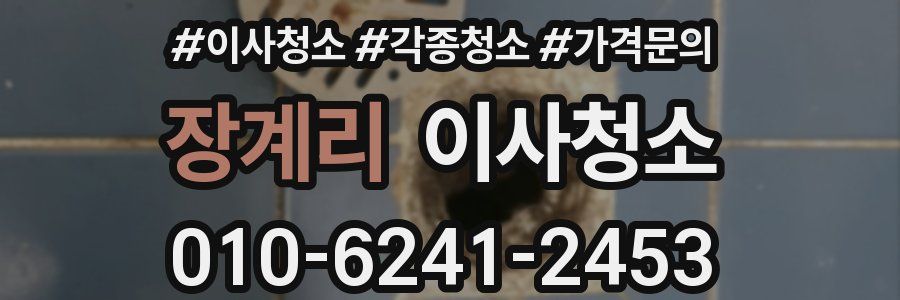 장계리 이사청소