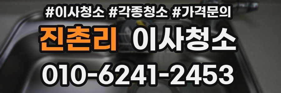 진촌리 이사청소