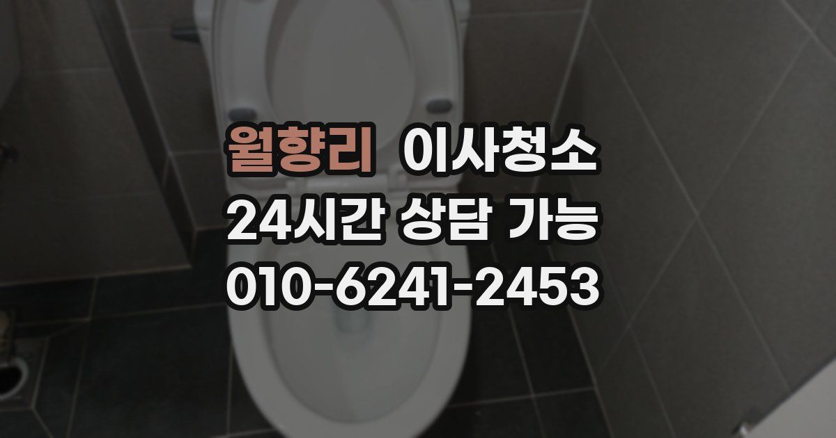 월향리 입주청소