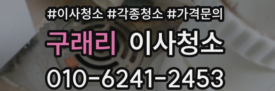 구래리 이사청소