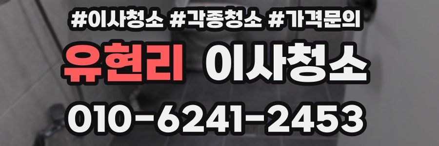 유현리 이사청소