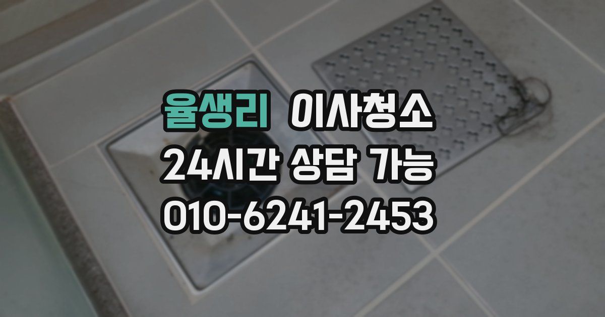 율생리 입주청소