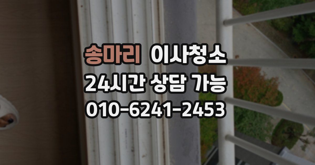 송마리 입주청소