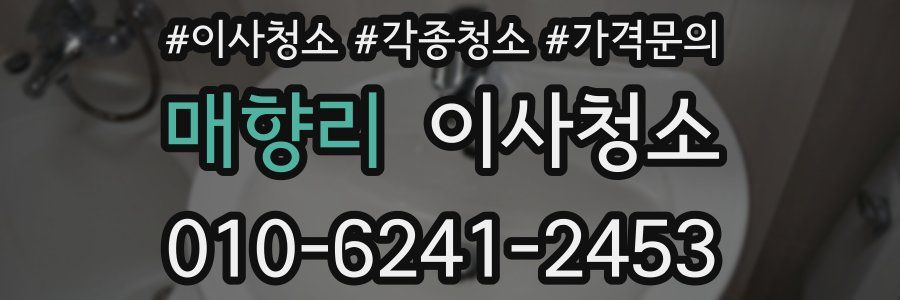 매향리 이사청소