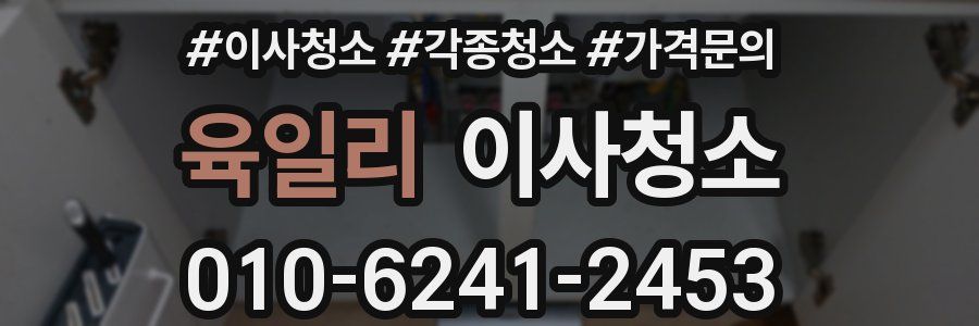 육일리 이사청소