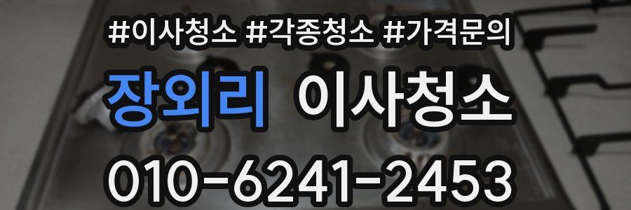 장외리 이사청소