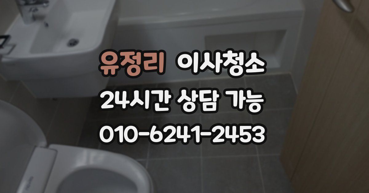 유정리 입주청소