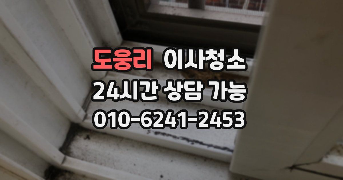 도웅리 입주청소