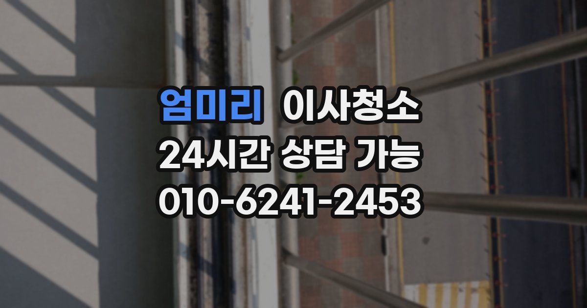 엄미리 입주청소