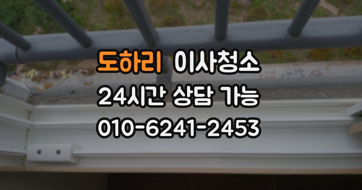 도하리 입주청소